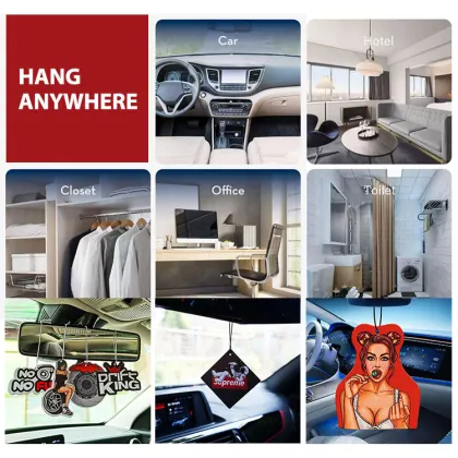 Customizable Car Aromatherapy Machines and Fragrance Pendants