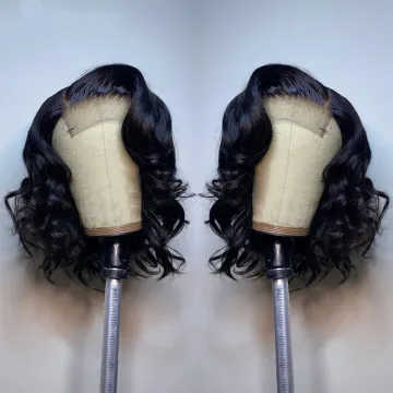 Lace Front Wigs Body Wave Closure Human Hair Wigs 4x4 Human Hair Pre Plucked Closure Wigs With Baby Hair For Black Women