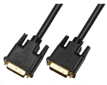 high quality gold plated black color vga dvi cable dvi to vga