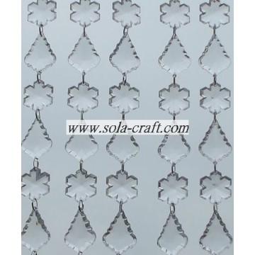 Plastic Pearl Beaded Garland for the Walls,Windows and Doorways of Home Decoration