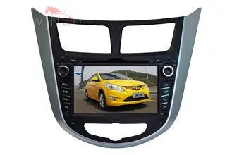 Hyundai VERNA Navigation System 7 Inch Touch Screen Car DVD