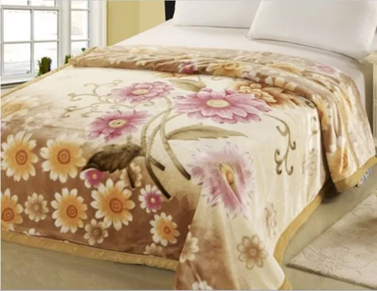 100% Polyester Printed Super Soft Velvet Blanket