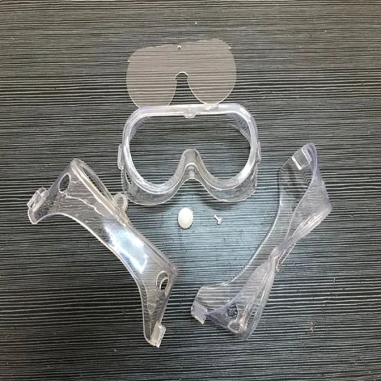 2 cavities Safety golass plastic injection mould