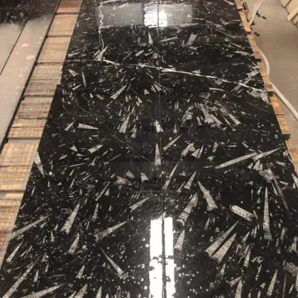 Moroccan Fossil Marble Tables - Unique Handcrafted Furniture