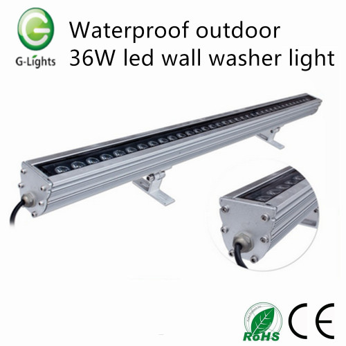 Waterproof outdoor 36W led wall washer light