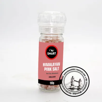 Customized Label Mrs Rorgers 390ML Ceramic Adjustable Grinder with Black Pepper and Himalayan Pink Salt