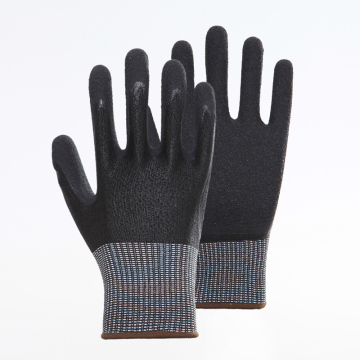 Anti-cut Coating Crinkle Finished Working Safety Gloves