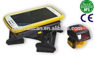 GS WT1300BT Bluetooth Wearable Data Terminal and 1D Linear CCD Ring Barcode Scanner