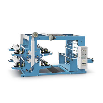Four Color Roll to Roll Full Automatic Non Woven Flexo Printing Machine ZXH-C41200