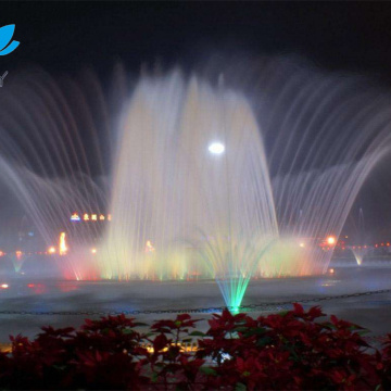 بیرونی بڑے میوزیکل ڈانسنگ واٹر فاؤنٹین شو