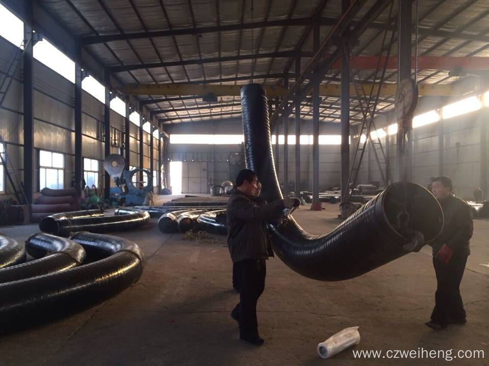 ASME A106 Gr.B seamless induction 5D 3D steel bend pipe
