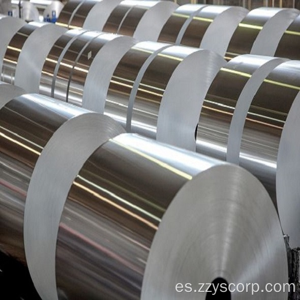Papel de aluminio de alta calidad con precio competitivo.