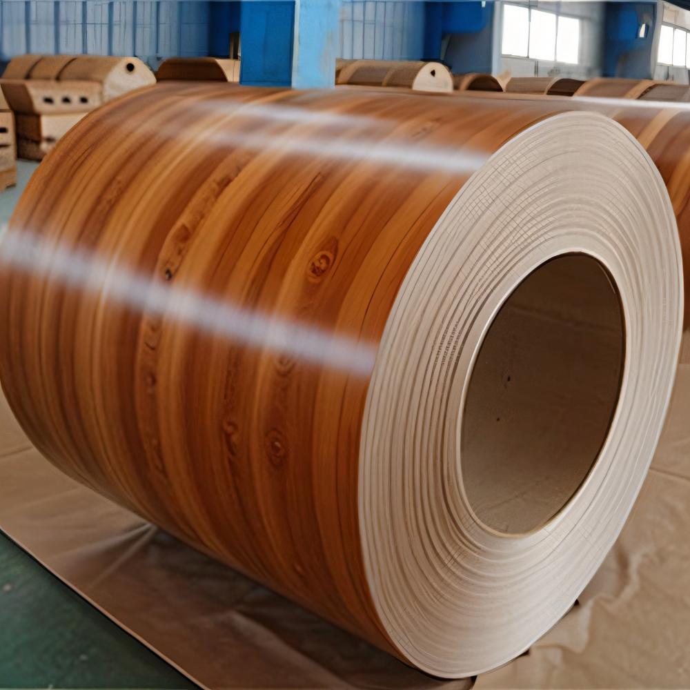 Wooden Pattern PPGI Color Coated Steel Coils