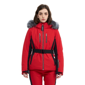 Best waterproof ski jacket Double Warm Hooded