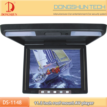 Hot high quality car roof monitor mp5 with DVD player game function