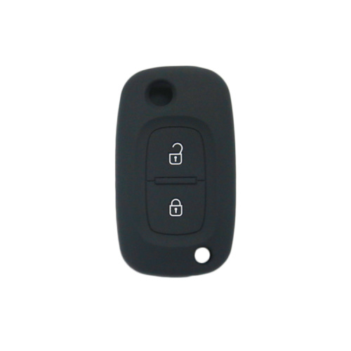 Embossed silicon Renault car key cover