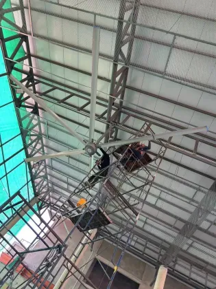 HVLS Fan Manufacturer with PMSM Motor - 24 ft Big Ass Ceiling Fans for Churches