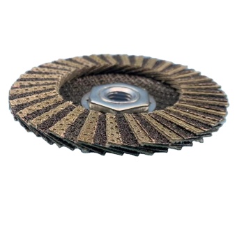 Abrasive flap disc diamond flap disc polishing ceramic product surface silicon carbide M14 hole size