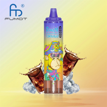 Original Disposable Vape Fumot RandM Tornado 15000 Puffs