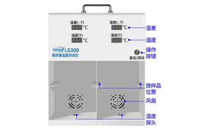 LS300 window film temperature meter