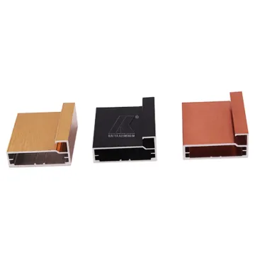 Multicolor Aluminum Glass Handle Extrusion Profile for Custom Fashion Wardrobe