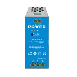 Industrial Din Rail Power Supply DC12V 24V 48V 52V 48W 80W 100W 120W 240W 300W 480W AC/DC Power Supplies(GD_P48W12)