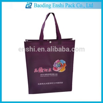 non-toxic environmental protection recycle use non-woven shopping bag