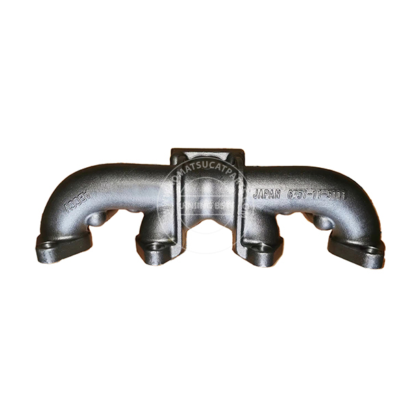 komatsu SAA4D107E 6751-11-5111 MANIFOLD,EXHAUSTexcavator PC200-8 (1)