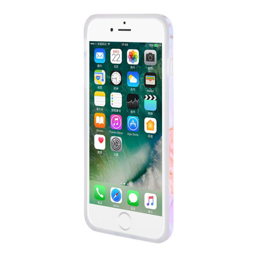 Full Wrapped IML Marble Iphone8 Plus Cover