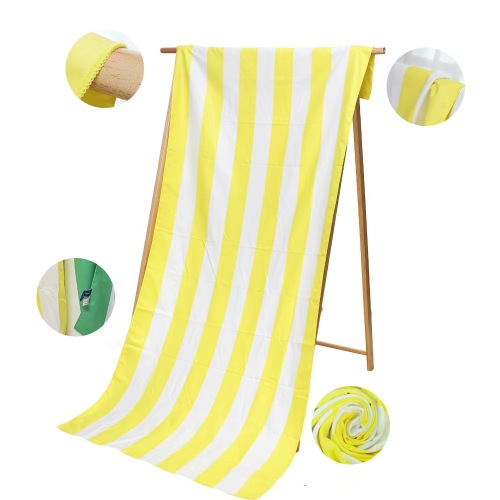Sublimated Swimming Pool Towel Stripe Beach Towel