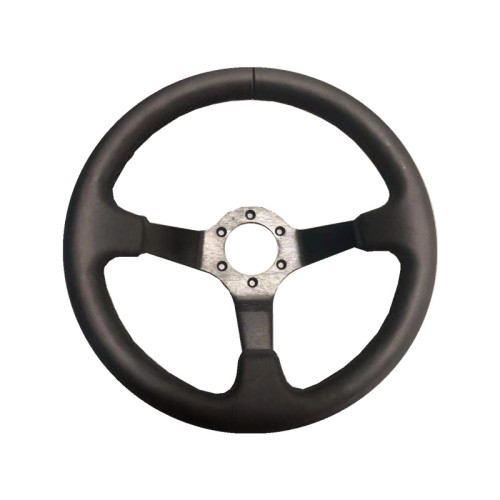 13 inch leather custom steering wheel