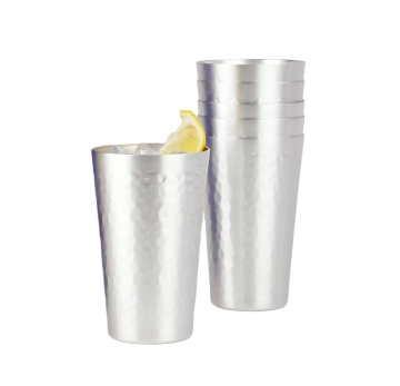 Best Anodized Hammered Silver Tumbler for Cold Drinks and Beer