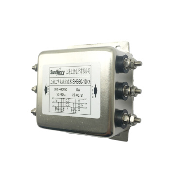 SUNHENRY SH360-10/M Screw Wiring 3-Phase 3-Wire 1-Stage EMl Filters