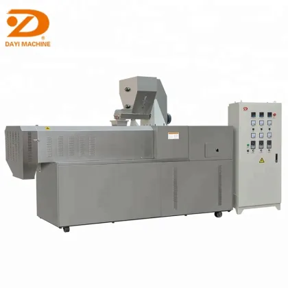 Automatic Discharge Frying Machine for Twist Fried Puffed Snacks and Corn