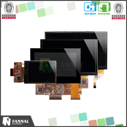 Capacitive type 2.8, 3.5, up to 17 inch high Sound-Noise-Ratio LCD touch screen