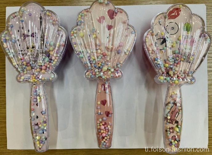 Makukulay na mga bata ng cartoon brush hairbrush