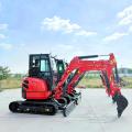 CE EPA Tres cilindro Hidráulico Small Digger Venta