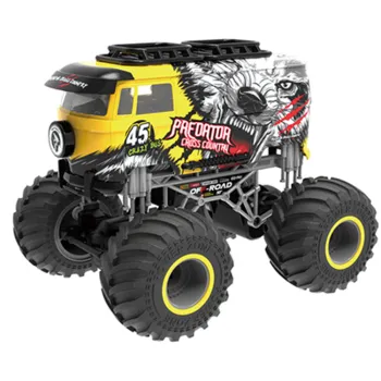 Hot Selling Waterproof RC Truck: A Powerful Rock Crawler with Oversized Wheels for Off-Road Adventures