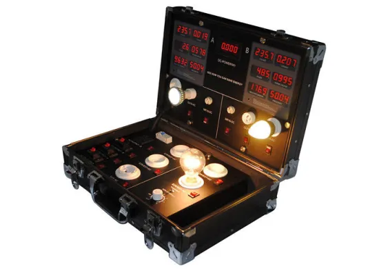 Convenient Dimmer Switch Led Test Case For Led Product Show , E26 / 27
