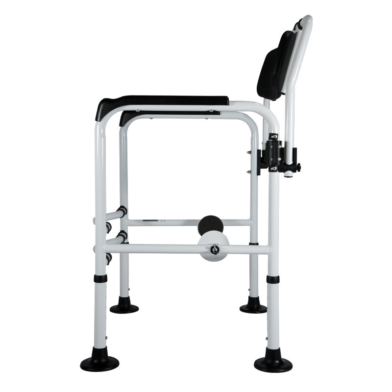 Adjustable Height Assistive Bathroom Safety Equipment Recovery Nursing Luxury Accord with Ergonomic Armrest Toilet Seat Risers6