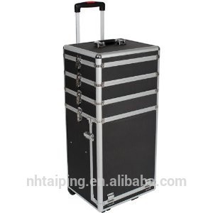2016 Black Aluminum Girls Trolley Case Royal Polo Laggage Trolley Case With Jewelry