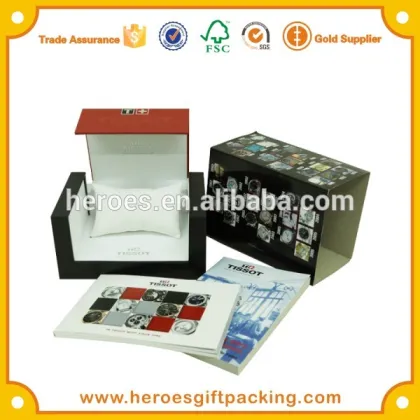 Trade Assurance Custom Creative Paper Box Tissot Brand Watch Paper Box