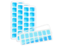 Kundenspezifische Silikon-Eiswürfel-Tabletts mit Deckel