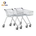 Nice Selling Grocery Zinc plated High Feet Trolley