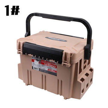 Scatola di attrezzatura da pesca 20L/28L multifunzionale - Punta di grande capacità per strumenti di pesca dei sedili