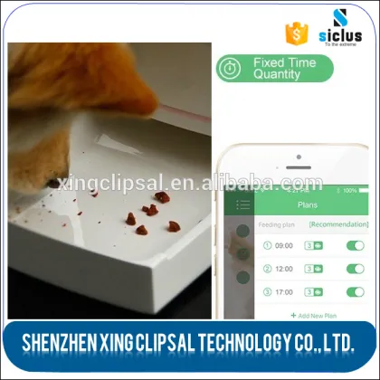 Smart remote control automatic pet feeder auto pet feeder automatic pet feeder