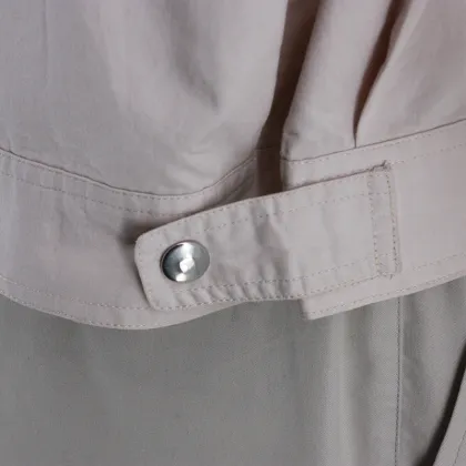 New Style Khaki Short Cotton Shirt