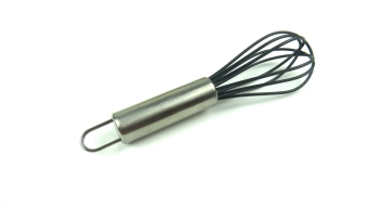 mini silicone stainless steel egg beater