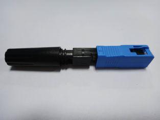 SC / PC Quick Assembly connector , Pre - Polish Metal V Gro