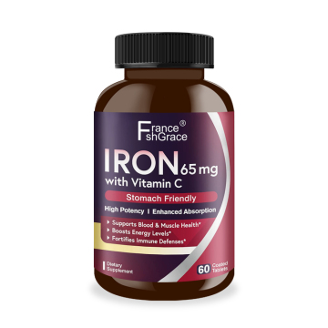 Железная добавка 65 мг с витамином С